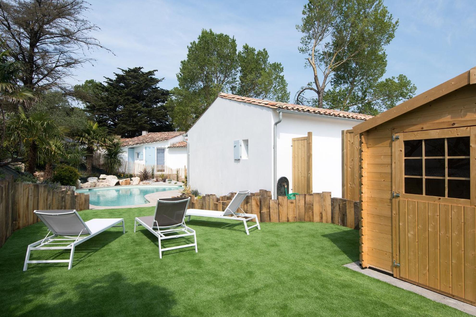 Tres Belle Villa Avec Piscine Le Bois-Plage-en-Ré Екстериор снимка